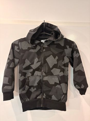 Sweat gilet avec fermeture éclair