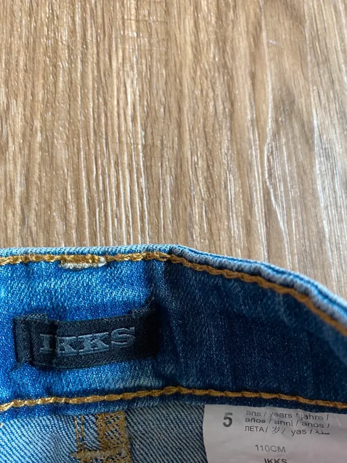 Jupe en jean IKKS 5 ans - photo numéro 2