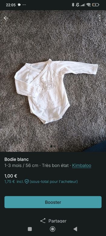 Bodie blanc 