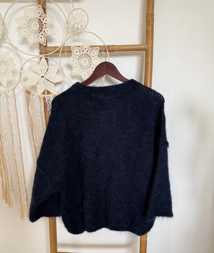 Pull Mohair Marine - photo numéro 4