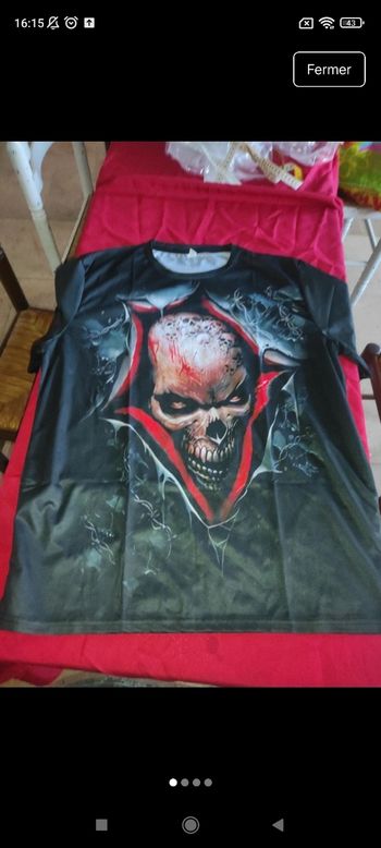 Très beau tee-shirt homme neuf f15