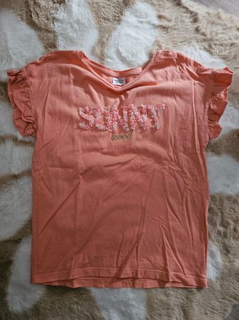 T shirt fille tape à l oeil