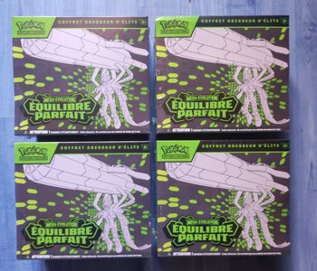 Lot de 4 Etb équilibre parfait ME03 pokemon méga évolution