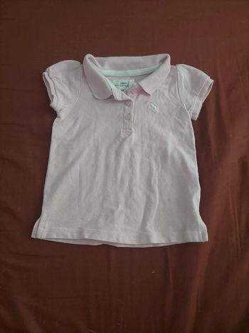 Tee-shirt polo fille