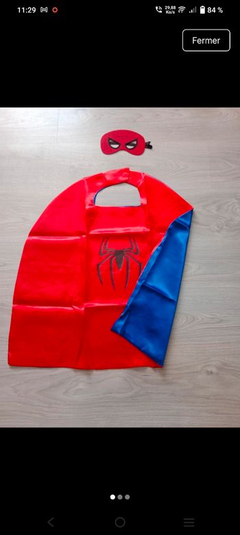 Cape Super héros 