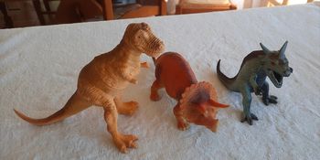 Lot de 3 gros Dinosaures