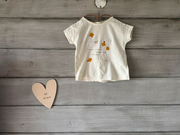 T-shirt manches courtes 6 mois