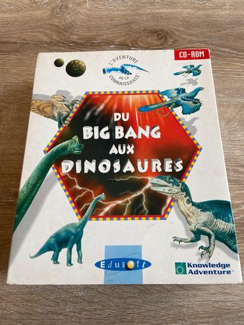 Du big bang aux dinosaures pc big box vintage