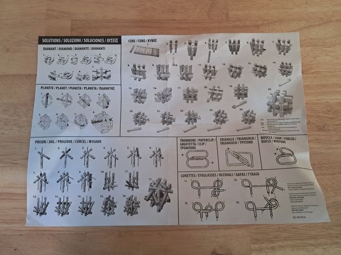 Coffret de 8 casses-tête avec 5 niveaux de difficulté - photo numéro 3