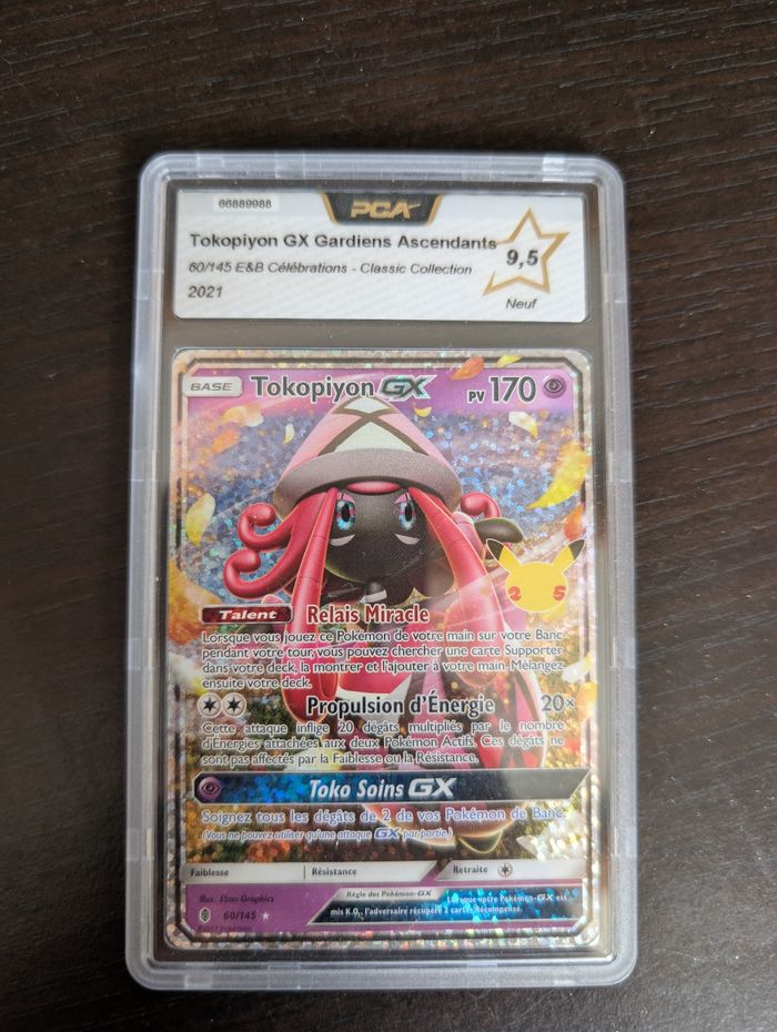 Tokopyion GX 60 célébration PCA 9.5
