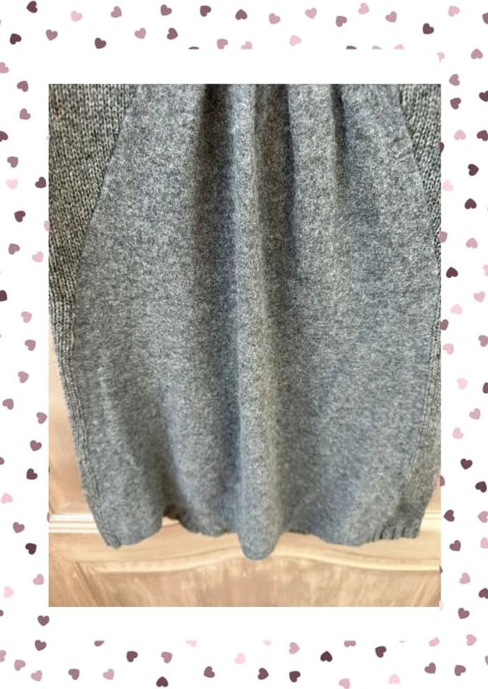Robe en laine IKKS taille S grise - photo numéro 10