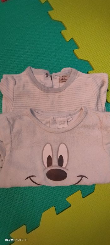 Lot 2 pyjama 12m