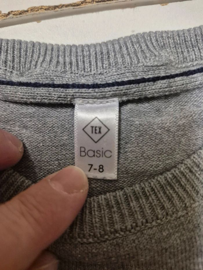 Pull gris - photo numéro 3