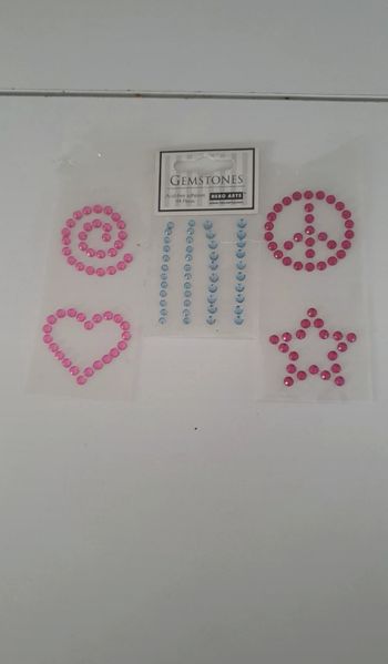Lot de strass stickers