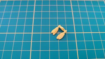 Plume double pour armes d'indiens référence 30 60 8020 pièce détachée Playmobil #B85