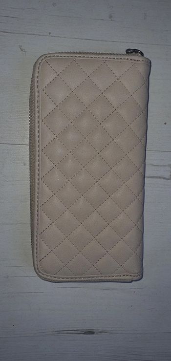 Porte feuille mango beige