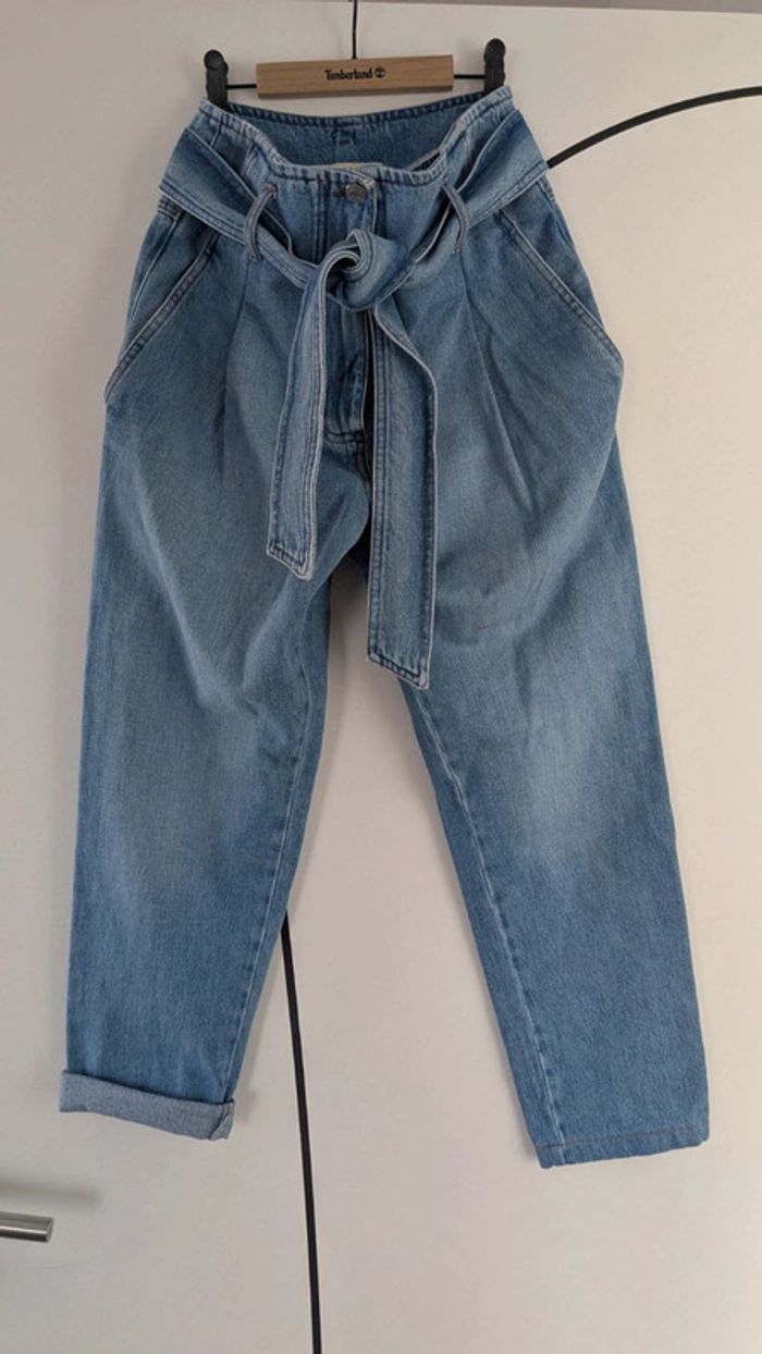 Jeans taille haute IKKS - photo numéro 4