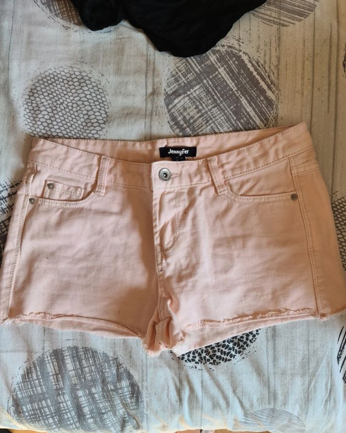Short court en jeans