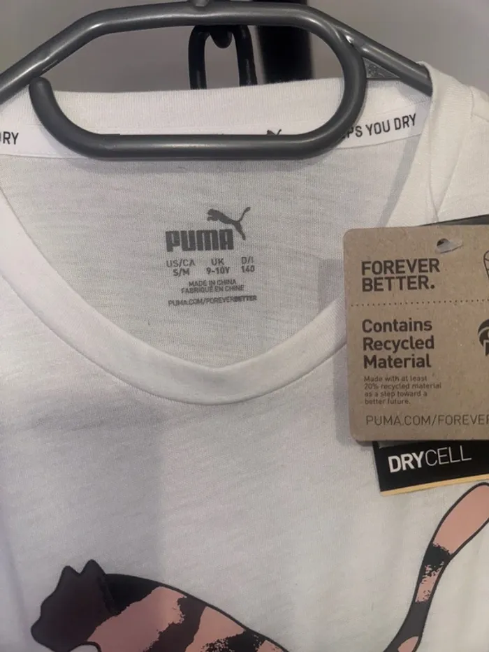 T-shirt Puma fille 9-10 ans – Neuf et tendance - photo numéro 2