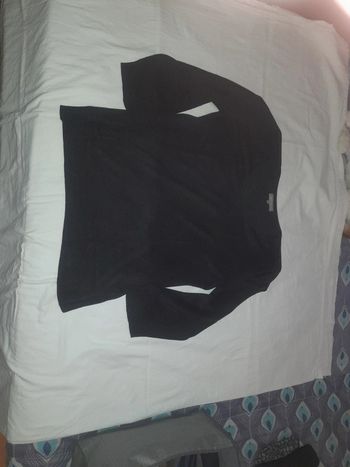 Pull fin noir femme L