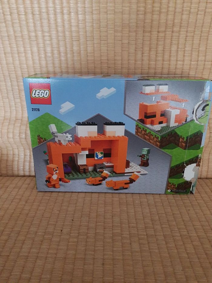 Le refuge renard 21178 lego Minecraft - photo numéro 2
