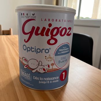 Lait Guigoz 1er âge