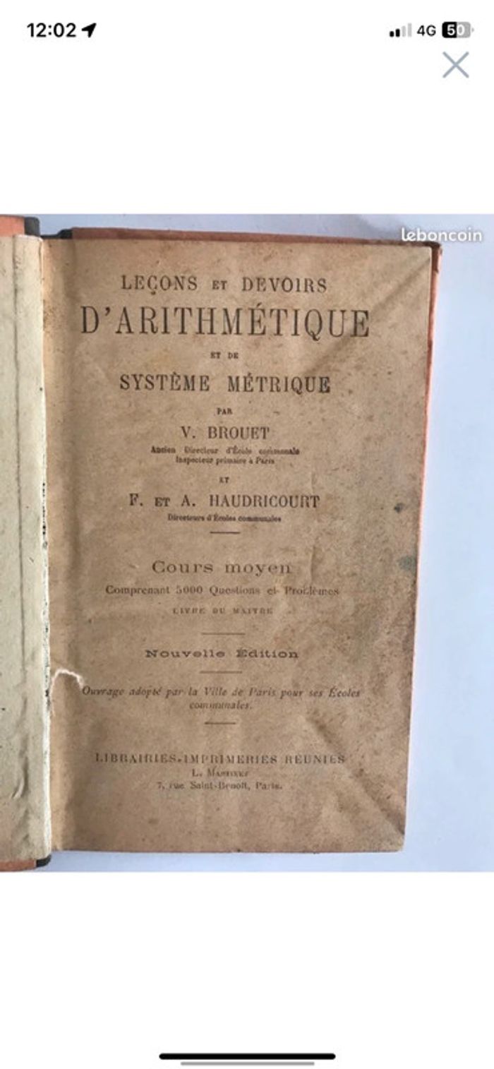 Arithmétique et système métrique - photo numéro 2