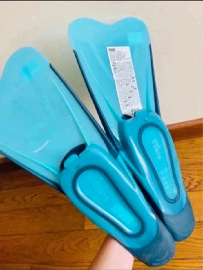 Chaussures aquatiques 42-43 neuf bleu subea palme mer piscine océan plongée - photo numéro 2