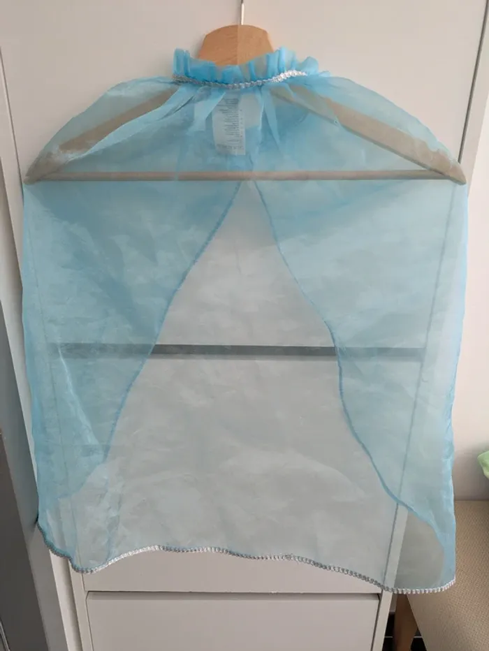 Cape princesse costume déguisement bleu ciel h&M - photo numéro 3
