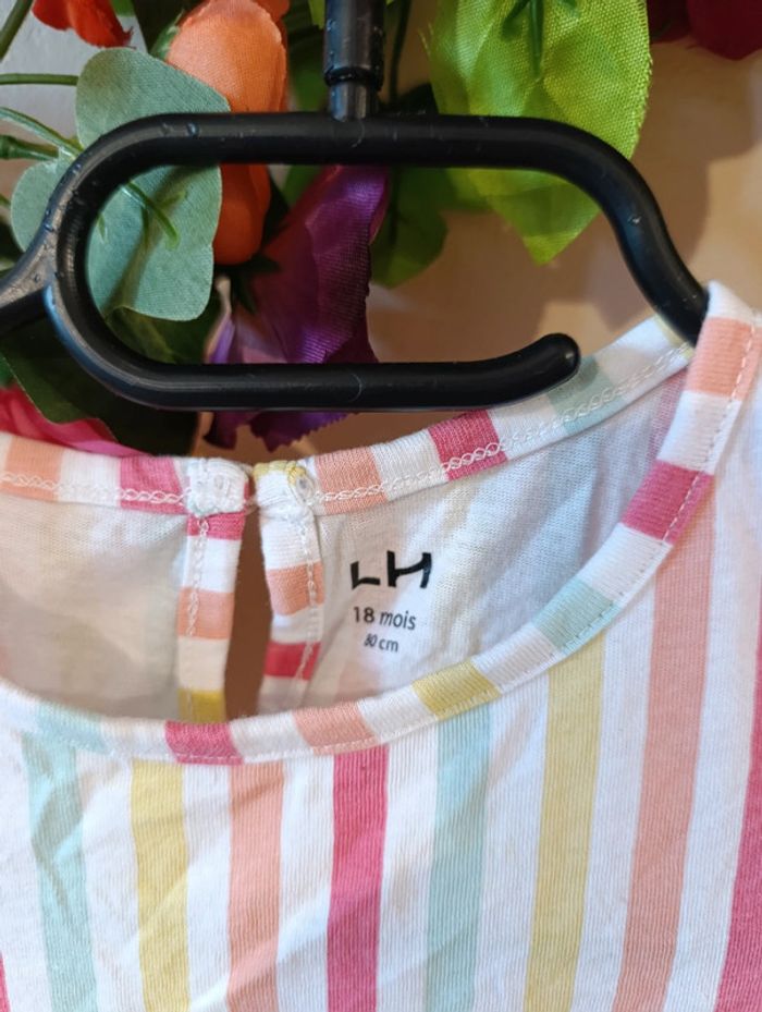 Robe rayée 18mois LH - photo numéro 2