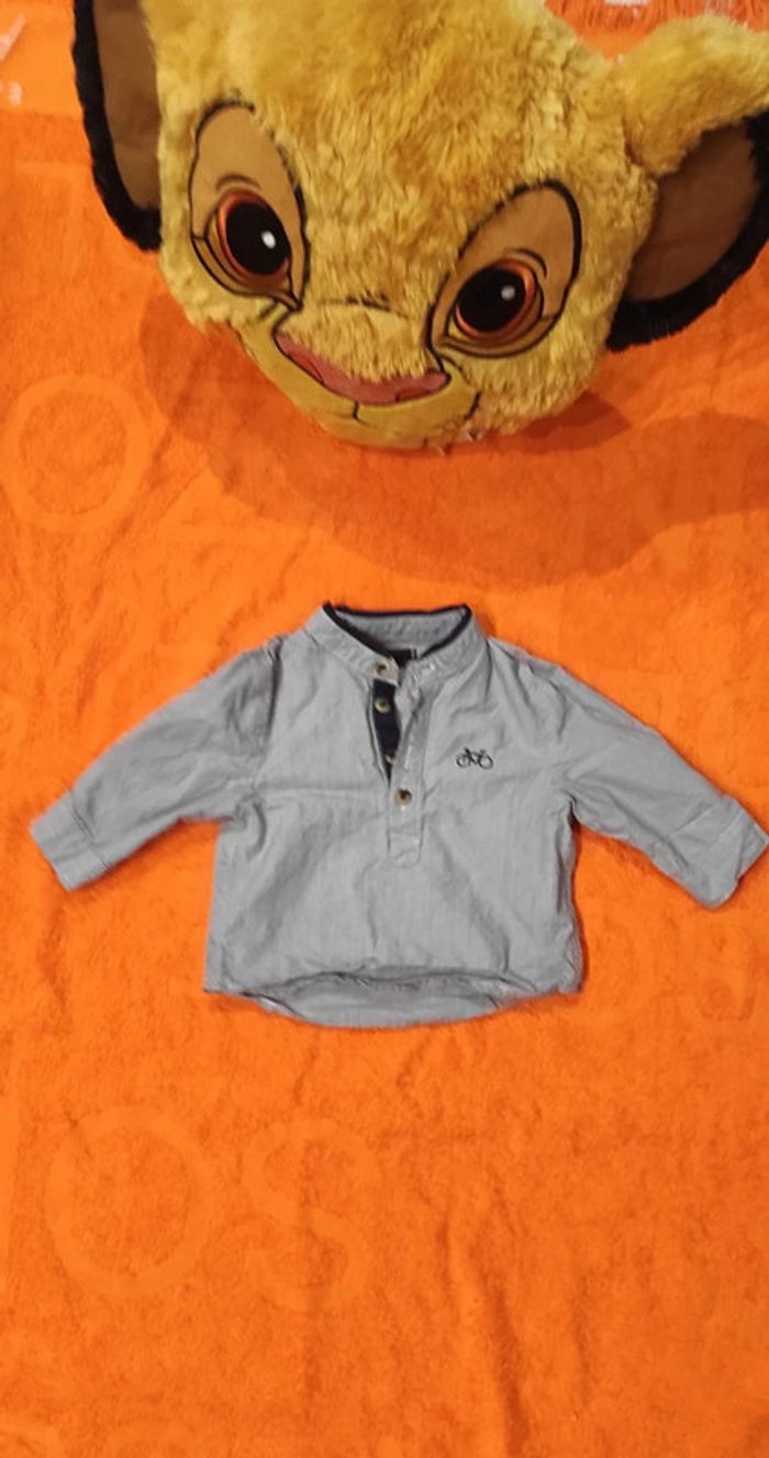 Haut col Mao Kiabi 3 mois