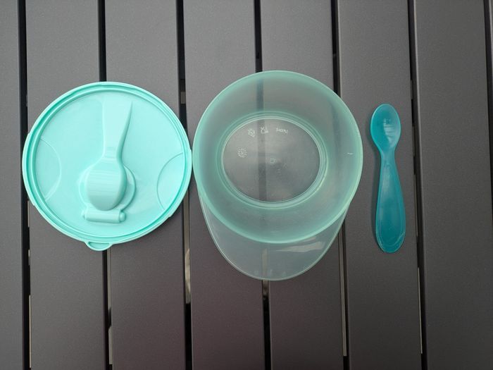 Boîte repas avec cuillère bébé - photo numéro 2