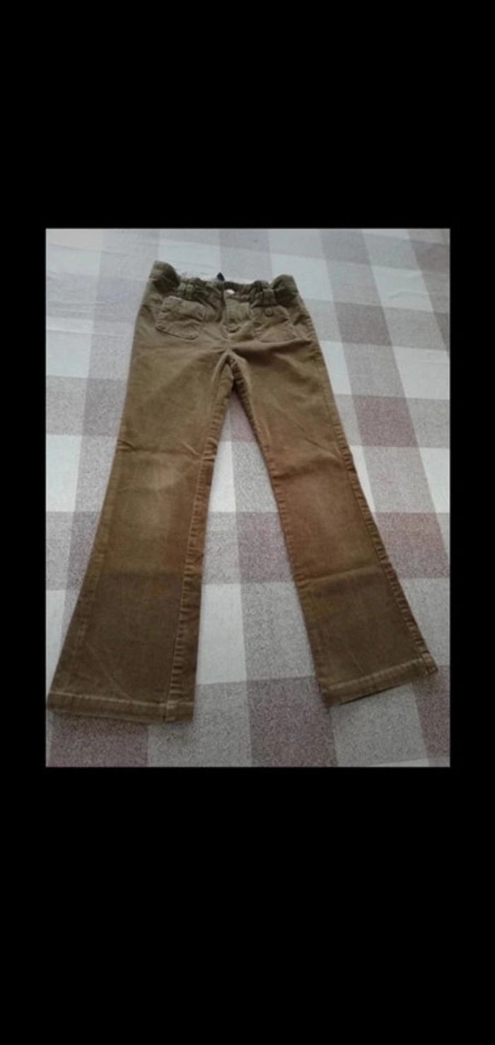 Pantalon marron Naf Naf 8 ans