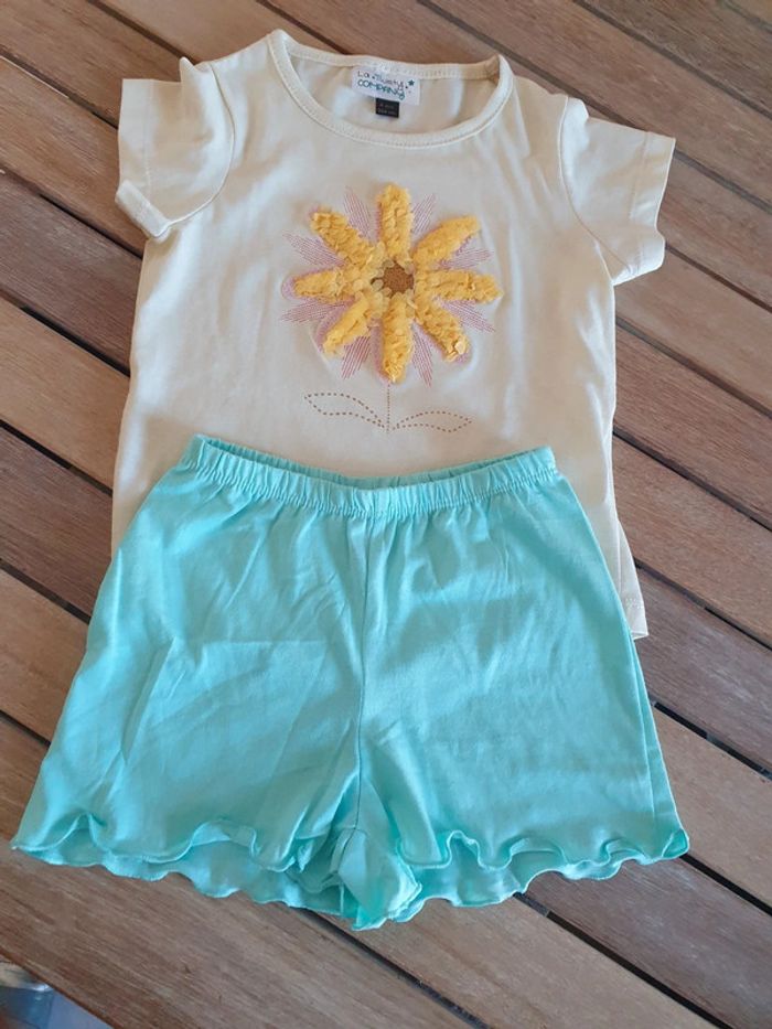 Petit ensemble fillette 2 pièces " la Twisty Compagny" Taille 4 ans