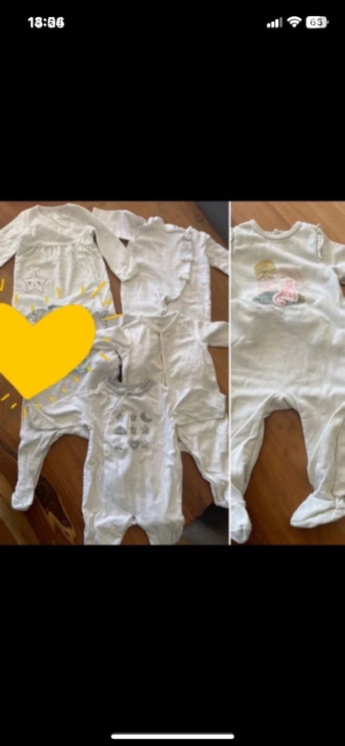 Lot vêtements 6 mois TAO Zara kiabi sergent major - photo numéro 3