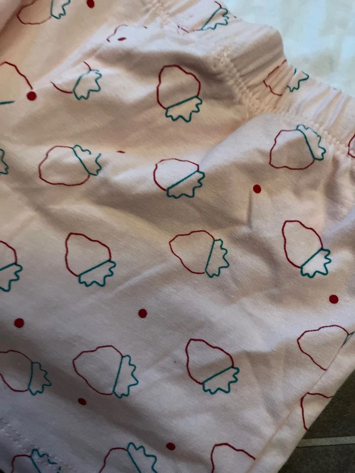 3/4 ans pyjama été short naf-naf fraise - photo numéro 5