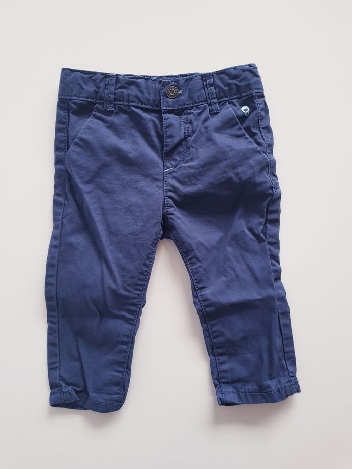 Obaïbi - Pantalon effet jean (6 mois) - photo numéro 2