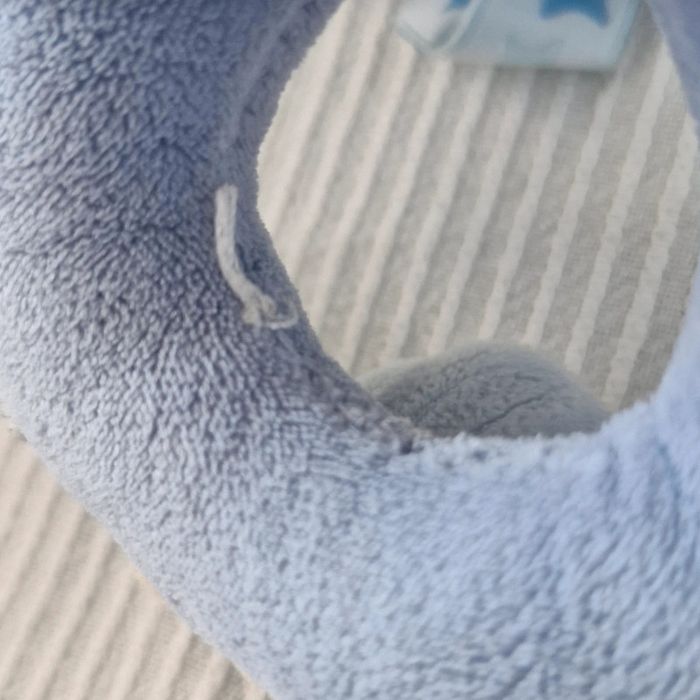 Hochet ours petit chou bleu - photo numéro 7