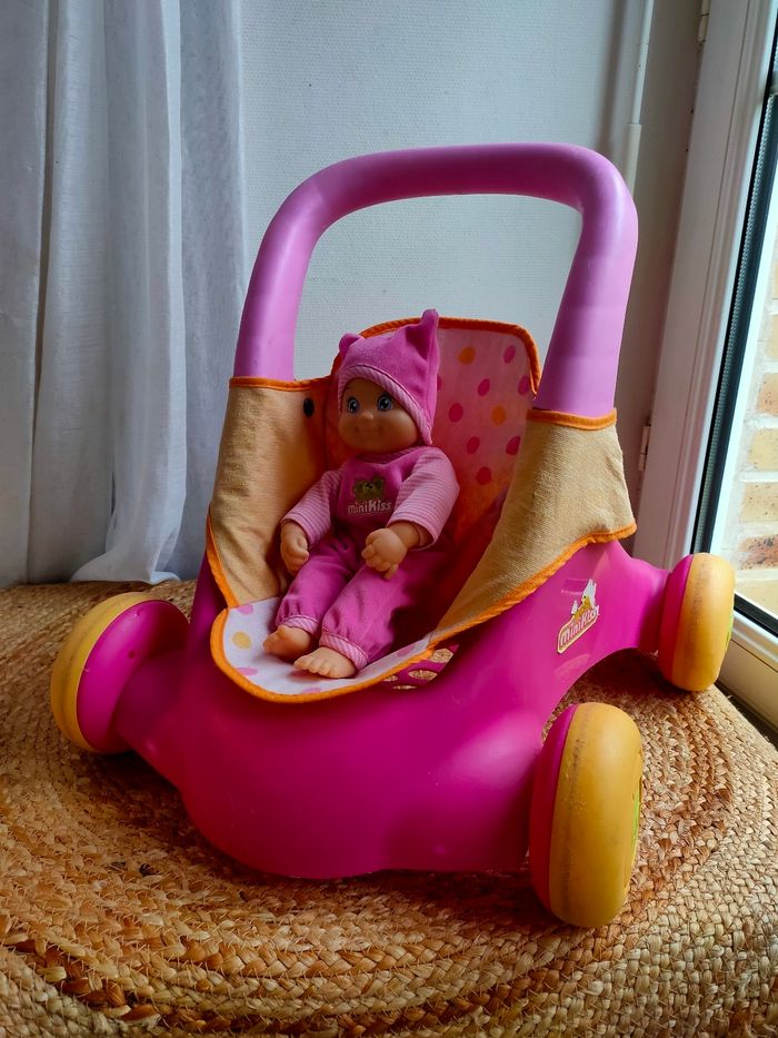 Poussette Minikiss Smoby 1ere âge