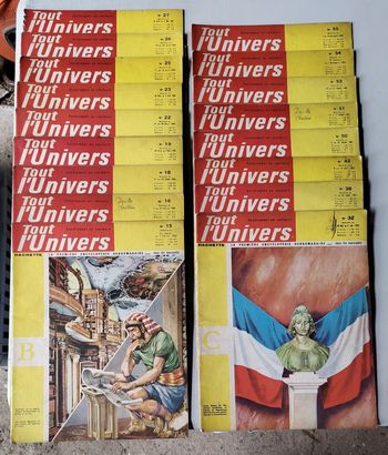 Livres - Magazines - Revues Tout L'univers , Entièrement en couleurs : Édition Hachette de 1962