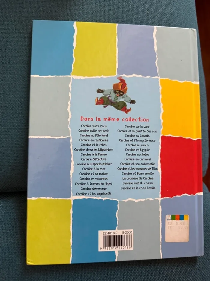 BE Édition très rare damiers couleurs Caroline en Russie Pierre Probst livre bd album - photo numéro 2