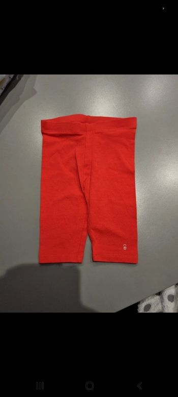 Legging rouge okaidi