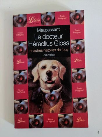 Livre Le docteur Heraclius Gloss Maupassant / 1997