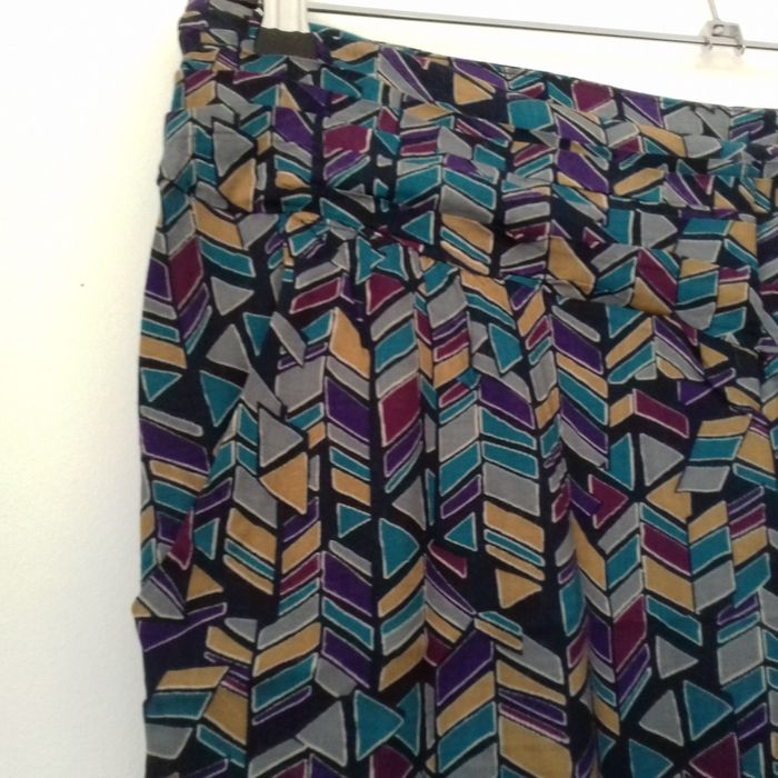 Pantalon fluide multicolors - Bershka - T.L - Neuf - photo numéro 4