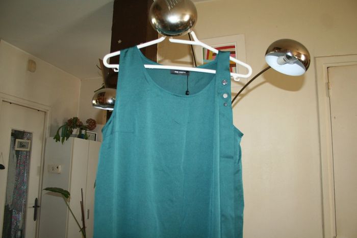 🌸Robe longue Hena vert canard Taille 40 "cop copine" Neuve 🌸 - photo numéro 3