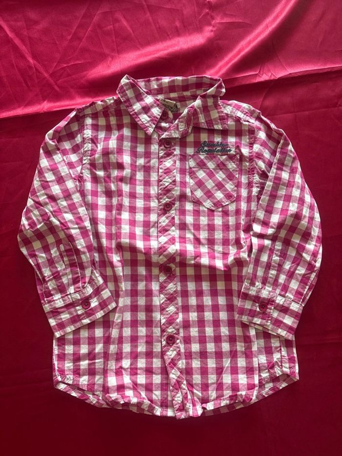 Chemise à carreaux