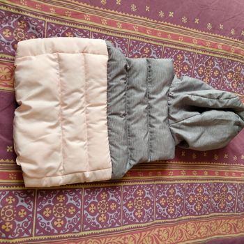 Doudoune sans manche avec capuche