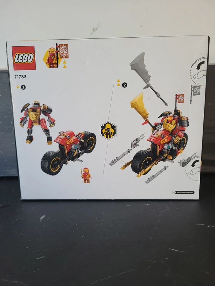Lego ninjago neuf 71783 moto robot de kai - photo numéro 3