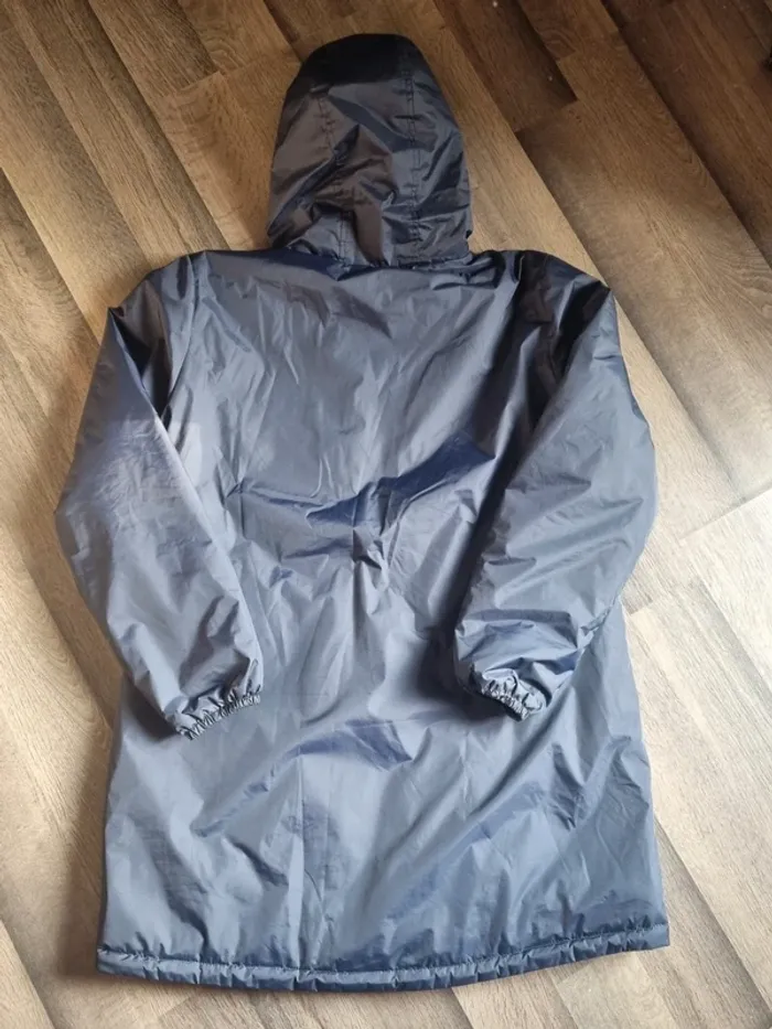 Manteau / Parka longue imperméable fourrée marine. Taille XL. Laura Jo. TBE - photo numéro 2