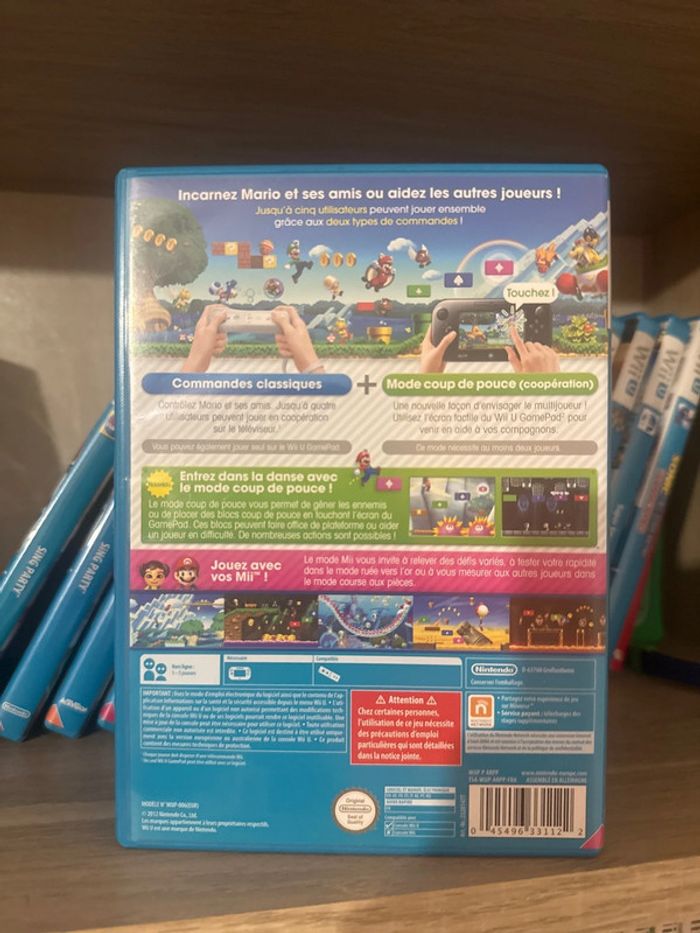 New super Mario bros u jeu Wii u - photo numéro 3